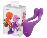 BeauMents Doppio - akkus, 3 motoros párvibrátor (lila)