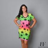 BEAUTY FASHION PÁLMÁS Női ruha pink