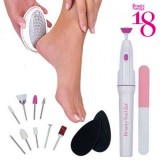 Beauty Nail 18 Set® 18 részes PEDIKŰR-MANIKŰR Készlet