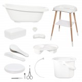 Bébé-Jou Digitális fürdető szett Sense Plus 8 részes - White