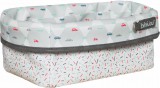 Bébé-Jou Nagyobb textil tárolókosár babaápolási kellékre - Wheely