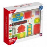 Bébijáték matatófal hanggal és fénnyel BB2263