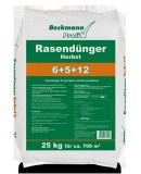 Beckmann - Őszi gyeptrágya 6+5+12, 25kg