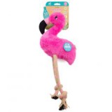 BECO PETS Beco Dual material kutyajáték - Flamingó Fernando M