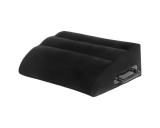 Bedroom Fantasies - felfújható szexpárna kapaszkodókkal (fekete)