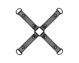 Bedroom Fantasies - kötöző kereszt (fekete)