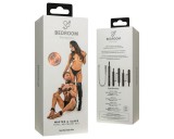 Bedroom Fantasies - teljes kikötöző szett - 4 részes (fekete)