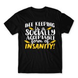 Bee keeping insanity - férfi póló