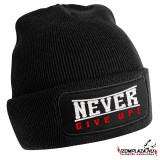 Beechfield Never give up kötött sapka