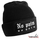 Beechfield No pain no gain kötött sapka