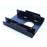 Beépítő keret - 3.5" Hard Disk Mounting Kit (2x 2.5" HDD/SSD számára; 3,5" helyre; fekete) (SANDBERG_135-90)