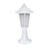 Begonya 1 fehér kültéri állólámpa, E27-es foglalattal