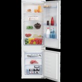 Beko BCSA285K4SN beépíthető alulfagyasztós hűtő 178cm
