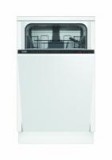 Beko beépíthető keskeny mosogatógép (DIS-26021)