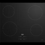 Beko HII64401QT Fekete Beépített 60 cm Zónás indukciós főzőlap 4 zóna (HII64401QT)