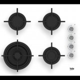 Beko HILW64122SW Beépíthető gáz főzőlap - Fehér (HILW64122SW)