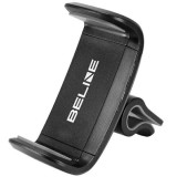 Beline, Autós, Szellőzőrácsra szerelhető, 53-83 mm, Fekete mobiltelefon tartó