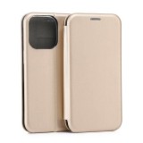 Beline Book Magnetic könyvtok iPhone 16 Pro - arany színű