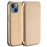 Beline Etui mágneses könyvtoktok iPhone 14 6.1" arany színben