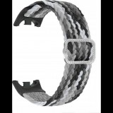 Beline Nylon Csereszíj Xiaomi Mi Band 8 - Fekete-Fehér ( )