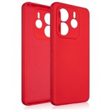 Beline Silicone tok Xiaomi Redmi Note 14 5G - piros