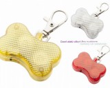 Belka villogó fény kutyáknak nyakörvre, csont forma