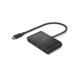 Belkin AVC018btBK 4-Portos USB-C 3.2 HUB Black   AVC018BTBK