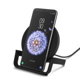 Belkin Boost Charge 10W Wireless Charging Stand 10W (AC Adapter Not Included) Black WIB001VFBK