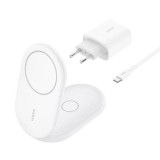 Belkin Boost Charge 2in1 15W Charging Stand White WIZ028VFWH