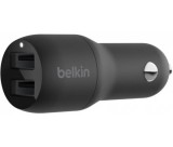 BELKIN Boost Charge Dual USB-A Car Charger 24W