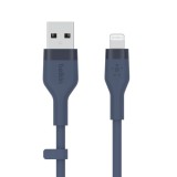 Belkin BOOST CHARGE Flex USB-A - Lightning kábel 1m kék (CAA008bt1MBL) (CAA008bt1MBL) - Adatkábel