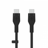Belkin BOOST CHARGE Flex USB-C - USB-C kábel 1m fekete (CAB009bt1MBK)
