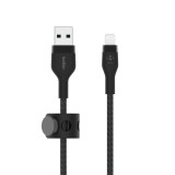 Belkin BOOST CHARGE PRO Flex USB-A - Lightning kábel 2m fekete (CAA010bt2MBK) (CAA010bt2MBK)