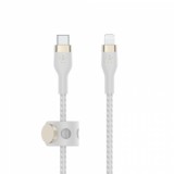 Belkin BOOST CHARGE PRO Flex USB-C - Lightning kábel 1m fehér (CAA011bt1MWH)