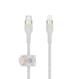 Belkin BOOST CHARGE PRO Flex USB-C - Lightning kábel 1m fehér (CAA011bt1MWH) (CAA011bt1MWH)