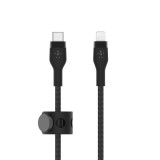 Belkin BOOST CHARGE PRO Flex USB-C - Lightning kábel 2m fekete (CAA011bt2MBK) (CAA011bt2MBK)