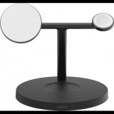 Belkin Boost Charge Pro Qi2 3in1 Mágneses Töltő Dokkoló 15W - Fekete (WIZ032KQBK)