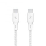 Belkin BOOST CHARGE USB-C - USB-C kábel 100W, 3m fehér (CAB014bt3MWH)
