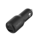 Belkin BoostCharge Dual Car Charger 42W Black CCB005BTBK