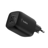 Belkin BoostCharge Dual Port USB-C Adapter Black ENA007KQBK