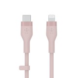 Belkin BoostCharge Flex USB-C Cable with Lightning Connector 1m Pink CAA009BT1MPK