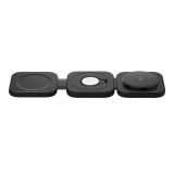 Belkin BoostCharge Pro 3-in-1 Magnetic Wireless Charging Travel Pad with Qi2 15W WIZ024HQBK