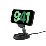 Belkin BoostCharge Pro Convertible Magnetic Wireless Charging Stand with Qi2 15W Black WIA008VFBK