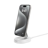 Belkin BoostCharge Pro Convertible Magnetic Wireless Charging Stand with Qi2 15W White WIA008VFWH