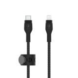 BELKIN BoostCharge Pro Flex USB-C Cable with Lightning Connector 1m Black (CAA011bt1MBK)