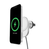 Belkin BoostCharge Pro Magnetic Wireless Car Charger 15W Grey WIC008BTGR-NCV2