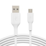 Belkin BoostCharge USB-A - Micro-USB kábel 1m fehér (CAB005bt1MWH) (CAB005bt1MWH) - Adatkábel