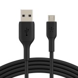 Belkin BoostCharge USB-A - Micro-USB kábel 1m fekete (CAB005bt1MBK) (CAB005bt1MBK) - Adatkábel