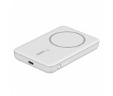 Belkin BPD002BTWH külső akkumulátor 2500 mAh Vezeték nélkül tölthető Fehér