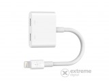 Belkin Charge RockStar lightning töltő adapter, fehér